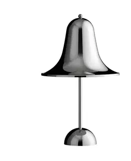 Stolové lampy Verpan Prenosná stolová LED lampa VERPAN Pantop, chrómová farba