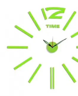 Hodiny Nalepovacie nástenné hodiny, MPM 3515/Time Green, 60cm