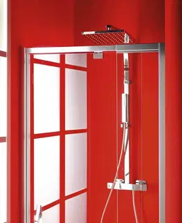 Sprchovacie kúty GELCO - SIGMA sprchové dvere otočné 780-920 mm, číre sklo SG1279