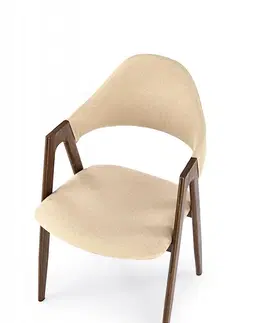 Jedálenské stoličky a kreslá Jedálenská stolička K344 Halmar Sivá