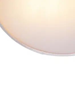 Stropne svietidla Stropné svietidlo ružové 40 cm so zlatým vnútrom - Buben
