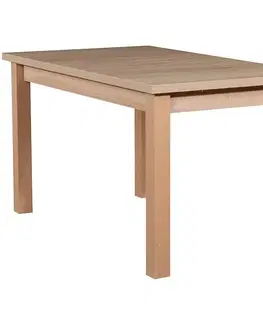 Jedálenské stoly Rozkladací stôl ST28 140/180x80cm dub sonoma