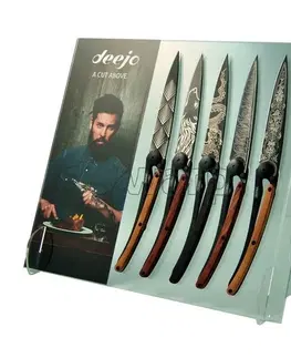 Outdoorové nože Stojan Deejo DEE051 POS plexi pre 5 ks vreckového nože Deejo
