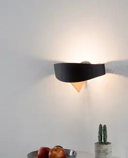 Nástenné svietidlá Selène Vnútorná strana medenej farby - nástenné svietidlo Scudo LED