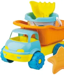 Hračky - autíčka ANDRONI GIOCATTOLI - Nákladné auto so sadou do piesku Crazy Fish 36cm