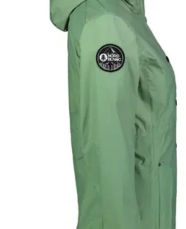 Kabáty dámsky ľahký kabát Nordblanc Guts zelený NBSJL7619_PAZ 40