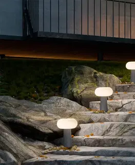 Solárne svetlá so senzorom pohybu Newgarden Newgarden Pepita soklové LED svetlo, hybridsolar