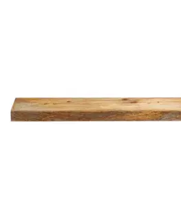 Regály a poličky Polica na stenu Hina 150x22 z mangového dreva