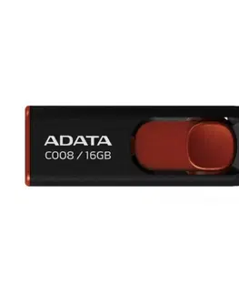 USB Flash disky USB kľúč A-Data C008, 16 GB, USB 2.0, čierny