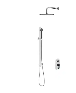 Kúpeľňa CERSANIT - SET B257 podomietkový set CREA so sprchou, chróm S952-008
