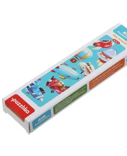 Hračky puzzle PUZZLIKA - 15283 Letecká doprava - puzzle 8 dopravných prostriedkov - 16 dielikov