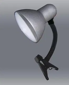 Lampy do obývačky Stolná lampa 2028C Strieborná
