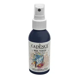 Hračky CADENCE - Textilná farba v spreji,petrolejová,100ml