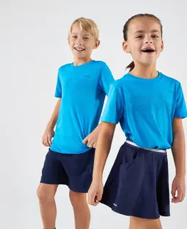 dresy Detské tričko na tenis Light modré