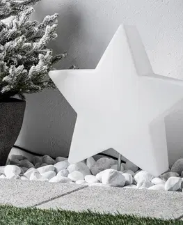 Vonkajšie osvetlenie terasy Euluna Dekoračné svietidlo Star s káblom a zástrčkou