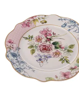 Taniere Porcelánový dezertný tanier Roses, 19,2 cm