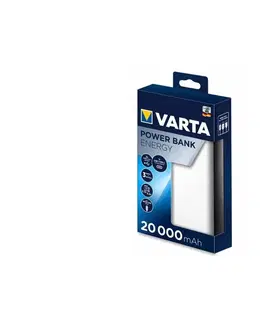 Predlžovacie káble VARTA Varta 57978101111  - Power Bank ENERGY 20000mAh/2x2,4V biela 