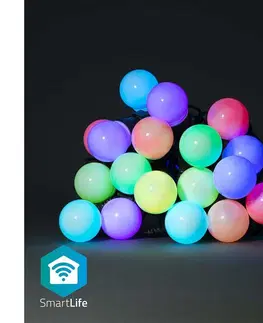 Vianočné osvetlenie  SmartLife LED Wi-Fi RGB 20 LED 10 m Android / IOS WIFILP03C20