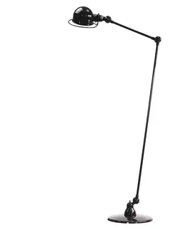 Stojacie lampy Jieldé Jieldé Loft D1240 lampa kĺbové rameno čierna