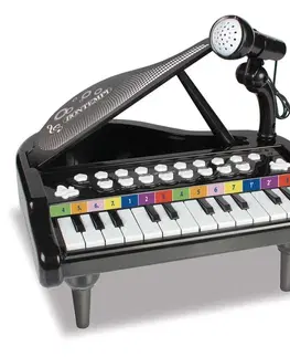 Hudobné hračky BONTEMPI - elektronické piano s mikrofónom 102010