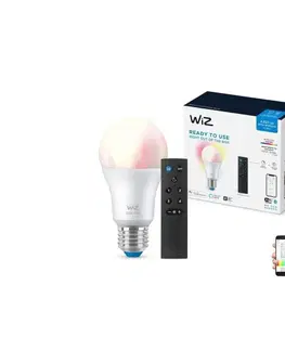 LED osvetlenie WiZ LED RGBW Stmievateľná žiarovka A60 E27/8,5W/230V 2200-6500K  CRI 90 Wi-Fi+DO - WiZ 