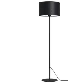 Lampy  Stojacia lampa ARDEN 1xE27/60W/230V čierna/biela 