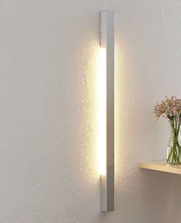 Nástenné svietidlá Arcchio Arcchio Ivano nástenné LED 91 cm, sivé