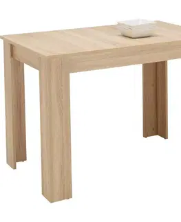 Rozkladacie stoly do jedálne Rozkladací jedálenský stôl Bianca, 110-137-164x70 Cm, Dub