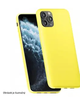 Puzdrá na mobilné telefóny Puzdro 3mk Matt Case pre Apple iPhone 78SE 20 SE 22, žlté 3MK327107