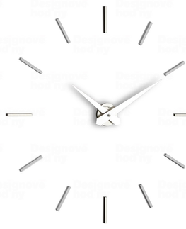 Hodiny Designové nástenné hodiny I200MT IncantesimoDesign 90-100cm, light grey