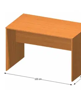 Písacie a pracovné stoly KONDELA Tempo Asistent New 21 ZA písací stôl čerešňa