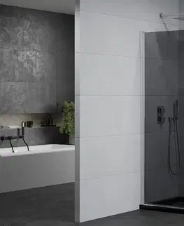 Vane MEXEN/S - Pretória sprchovací kút 70x70, grafit, chróm + sprchová vanička vrátane sifónu 852-070-070-01-40-4070