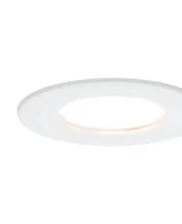 Zapustené svietidlá Paulmann Paulmann LED spot Nova Coin okrúhly, stmievateľný, biely