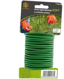 Príslušenstvo pre pestovanie rastlín Záhradný drôt soft 5 mm x4 m tyds5x4