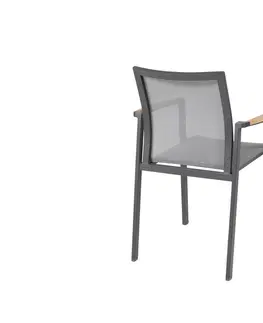 Stoličky Cortina jedálenská stolička sivá