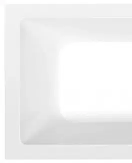 Vane POLYSAN - MIMOA obdĺžniková vaňa 170x75x39cm, biela 71709