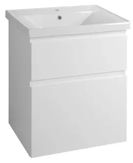 Kúpeľňa AQUALINE - ALTAIR umývadlová skrinka 61,5x72,5x45cm, biela AI265