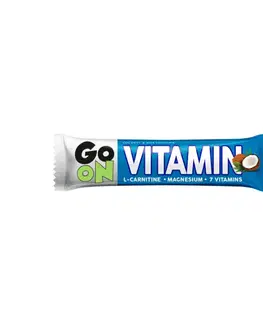 Energetické tyčinky & Flapjacky Go On Vitamin Bar 24 x 50 g kokos