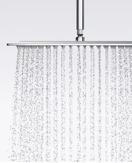 Sprchy a sprchové panely SLEZAK-RAV - Hlavová sprcha hranatá kovová 40x40 cm, Farba: nerez KS0003