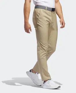 nohavice Pánske golfové nohavice béžové