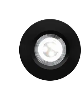SmartHome zapustené svetla Nordlux Zapustené LED svietidlá Don Smart, RGBW, čierna