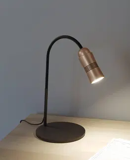 Stolové lampy Top Light Neo! Table LED lampa stmievateľná medená/čierna