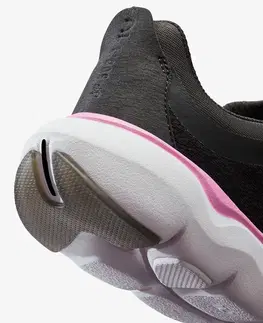dámske tenisky Dámska bežecká obuv Jogflow 500.1 tmavosivo-ružová