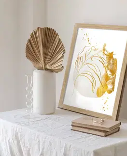 Moderné obrazy Obraz na stenu - zlatožlté listy