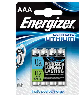 kemping Súprava 4 batérií Energizer AAA-LR3 Lithium