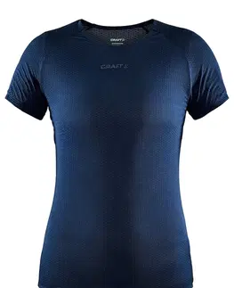 Dámske tričká Dámske tričko CRAFT PRO Dry Nanoweight SS čierna - L
