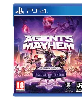 Hry na Playstation 4 Agents of Mayhem PS4