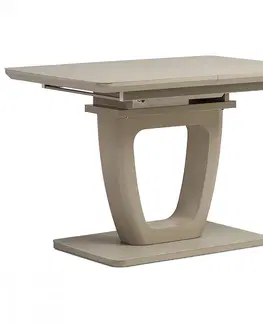 Jedálenské stoly Rozkladací jedálenský stôl HT-430 Čierna