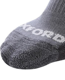 Pánske ponožky Kompresné ponožky z merino vlny Oxford Merino Oxsocks šedé šedá - S (37-39)