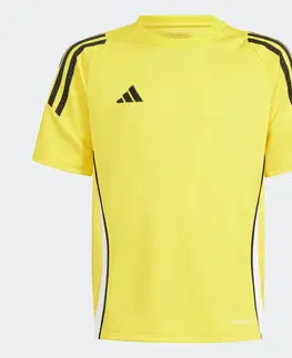 dresy Detský futbalový dres Tiro 24 žltý
